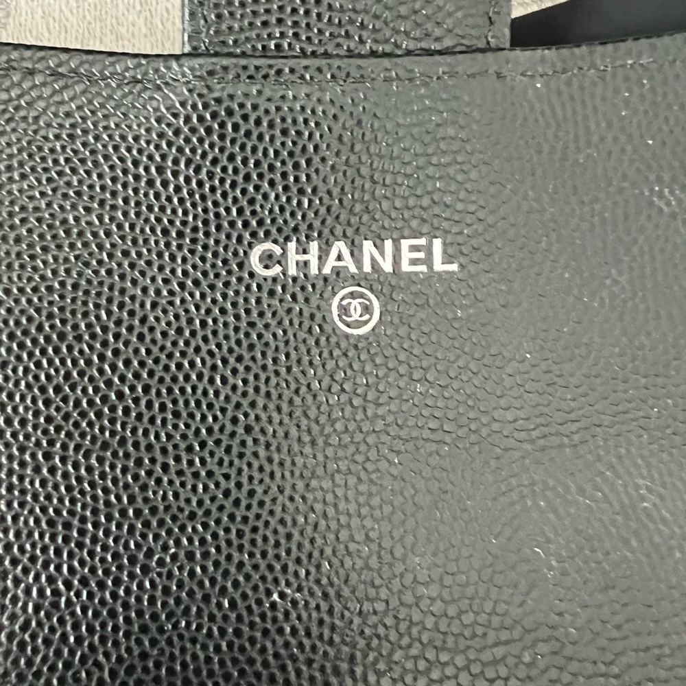 Chanel timeless caviar medium black flap wallet - Picture 3 of 6